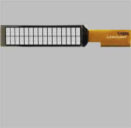 Modulo di visualizzazione OLED - MLD162A-1 - Maclight Display Co., Limited - a colori / monocromatico / 16 x 2