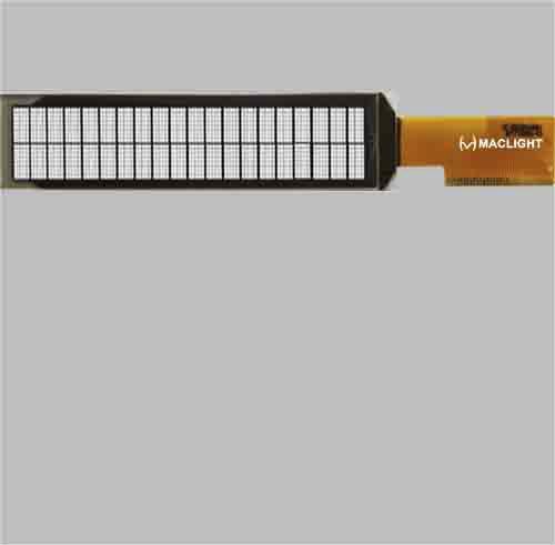Display OLED - MLD202A - Maclight Display Co., Limited - monocromatico / 20 x 2 / 2,9"