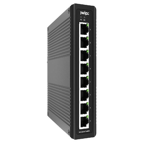 Switch Ethernet non gestibile - ISG308 - JWIPC TECHNOLOGY CO., LTD. - 8 porte / su guida DIN / RJ45