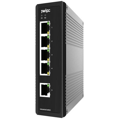 Switch Ethernet non gestibile - ISG305P-24V - JWIPC TECHNOLOGY CO., LTD. - 8 porte / Ethernet gigabit / su guida DIN