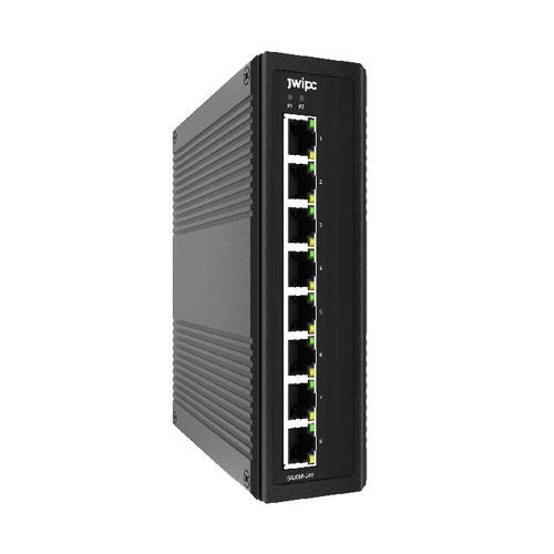 Switch Ethernet non gestibile - ISG308P-24V - JWIPC TECHNOLOGY CO., LTD. - 8 porte / Ethernet gigabit / su guida DIN