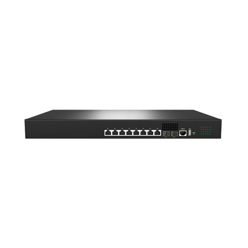 Switch Ethernet gestibile - S5800-10TGS-HPW - JWIPC TECHNOLOGY CO., LTD. - 8 porte / ad armadio / RJ45
