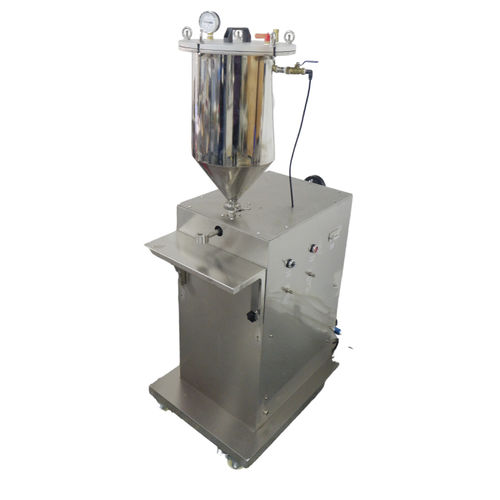 Riempitrice semiautomatica - FM1S - Guangzhou Chaoxian Packing Machine Co., Ltd. - per siringhe / per marmellate / per prodotti densi