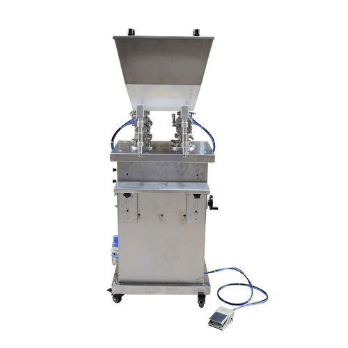Riempitrice semiautomatica - FM1D  - Guangzhou Chaoxian Packing Machine Co., Ltd. - per bottiglie / per liquido / per pasta