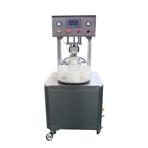 Tappatrice avvitatrice rotativa - CM1V - Guangzhou Chaoxian Packing Machine Co., Ltd. - sottovuoto / semiautomatica / per flacone