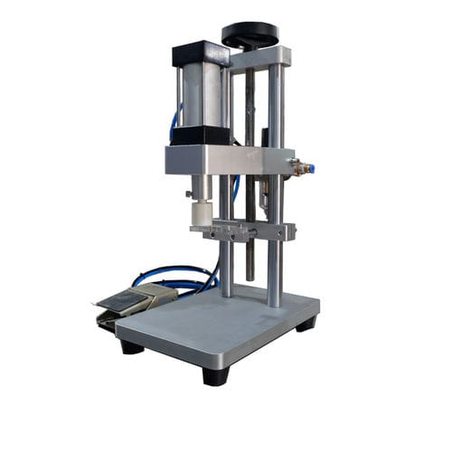Pressa crimpatrice per flacone di profumo - CM3-C - Guangzhou Chaoxian Packing Machine Co., Ltd. - semiautomatica / pneumatica