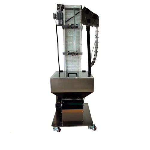 Trasportatore per tappi - VM-02 - Guangzhou Chaoxian Packing Machine Co., Ltd. - a nastro / curvo / automatico