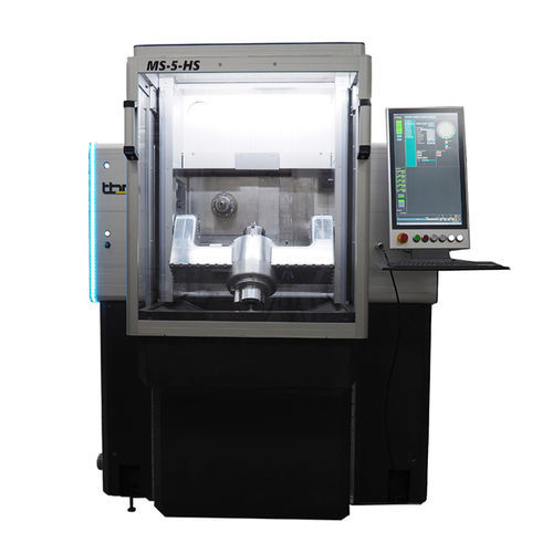 Fresatrice CNC orizzontale - MINISPEED MS 5-HS  - TBM Technisches Büro München GmbH - 5 assi / per vetro / a tavola rotante