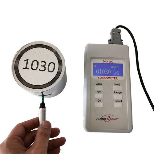 Gaussmetro portatile - DX-102 - Xiamen Dexing Magnet Tech. Co., Ltd. - digitale