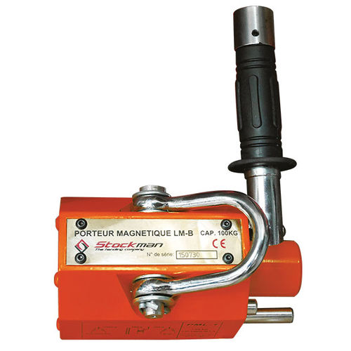 Magnete permanente di sollevamento a commutazione manuale - LM-B series - STOCKMAN - compatto / rettangolare
