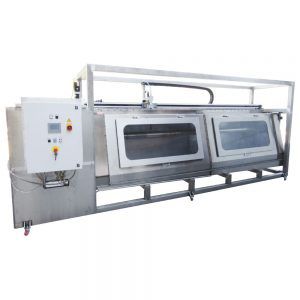 Macchina per pulizia di cilindro - HPB2500TE-35LV2x - Airmation ECP srl - ad acqua / ad aria compressa / automatica