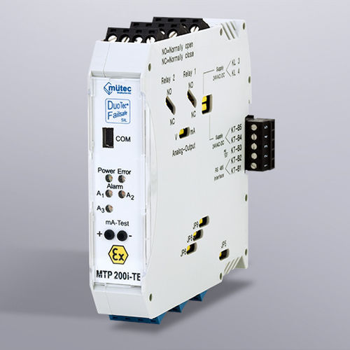 Trasmettitore universale wireless SIL2 - MTP 200-TE - Mütec Instruments GmbH - su guida DIN