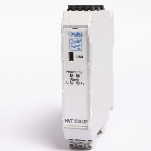 Trasduttore di tensione DC - HVT 300-DP - Mütec Instruments GmbH - su guida DIN / programmabile / SIL2