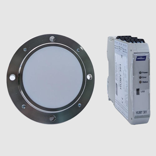 Misuratore di umidità per prodotti sfusi - HUMY 301 - Mütec Instruments GmbH - capacitivo / in linea / con sensore di temperatura