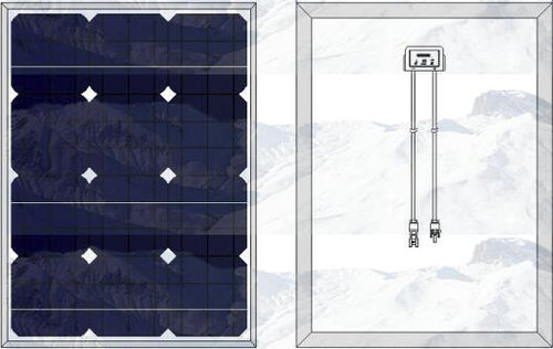 Pannello solare in silicio monocristallino - SFED-G50M - Shenzhen Sunfield New Energy Technology Co.,Ltd - CE / ISO / per montaggio su tetto
