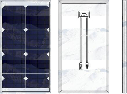 Pannello solare in silicio monocristallino - SFED-G30M - Shenzhen Sunfield New Energy Technology Co.,Ltd - CE / ISO / per montaggio su tetto