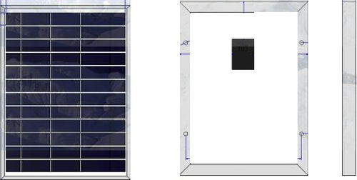 Pannello solare in silicio policristallino - SFED-G5P - Shenzhen Sunfield New Energy Technology Co.,Ltd - CE / ISO / su vetro