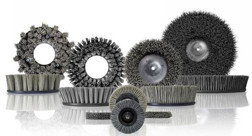 Spazzola a disco - CEPIWHEEL - Cepicat - di finitura / di trattamento superficiale / in alluminio
