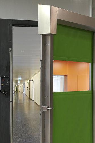 Porta girevole - ALIGA-Escape - Aliga-Tor GmbH - in acciaio inossidabile / per interno / industriale