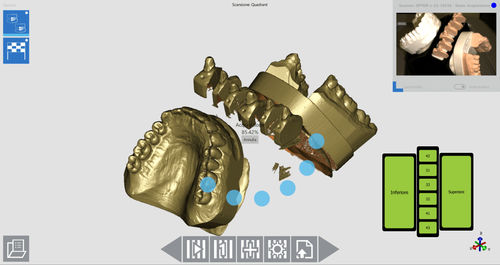 Software per scanner - OPTOR L - OPENTECH3D - di interfaccia / di visualizzazione / CAD