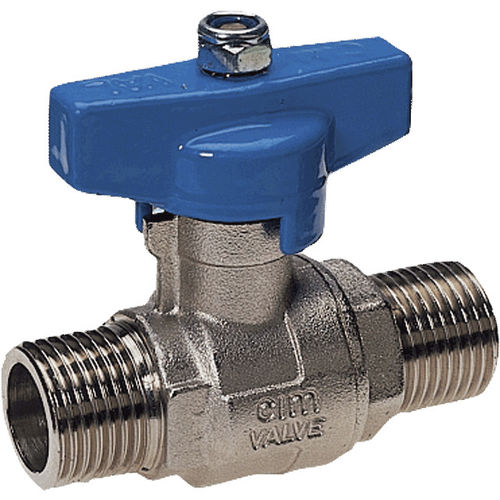 Valvola a sfera - 217696 - Mader - manuale / maschio / in alluminio