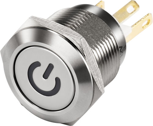 Pulsante con microcorsa - L19M Micro-trip Series - YUEQING DANPU ELECTRIC ( LANGIR ) CO.,LTD. - sensibile / antivandalismo / impermeabile