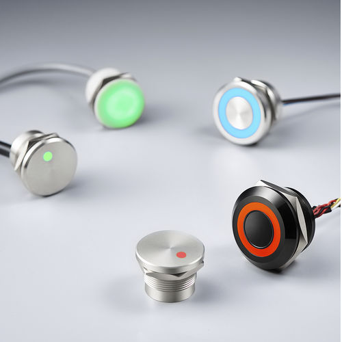 Pulsante piezo - PZ Series - YUEQING DANPU ELECTRIC ( LANGIR ) CO.,LTD. - antivandalo / impermeabile all'acqua / IP69K