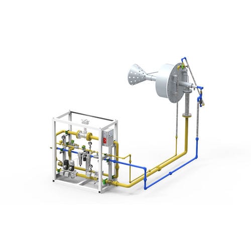 Bruciatore con ugello di miscelazione - Flueflame  - Shanghai DYD Industrial Equipment Co., Ltd. - a gas / a combustione diretta / per incenerimento