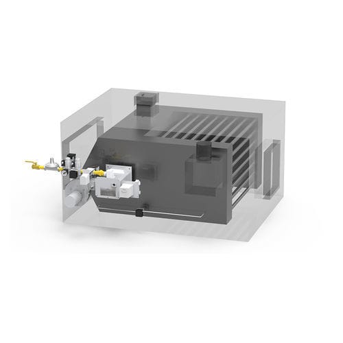 Aerotermo a gas - Linofire-WB  - Shanghai DYD Industrial Equipment Co., Ltd. - ad aria calda / da soffitto / industriale