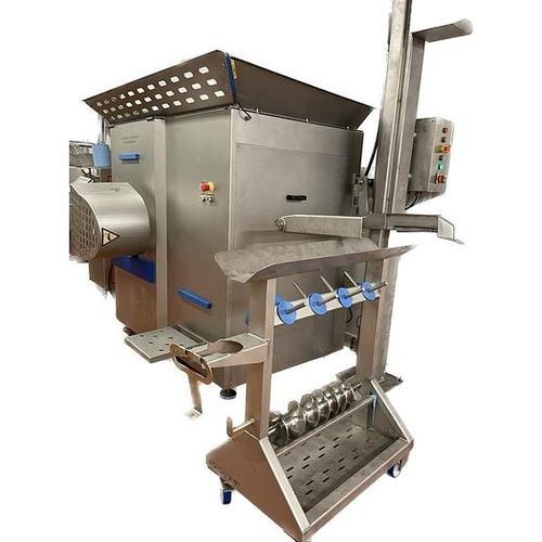 Tritacarne industriale di carne fresca - 4091293 - AGROEQUIP DIFFUSION - con rotelle
