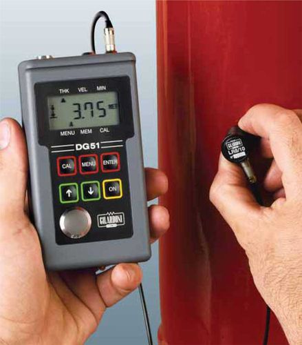 Misuratore di spessore ad ultrasuoni - DG 51 - Gilardoni S.p.A. a Socio Unico - per metallo / per acciaio al carbonio / di corrosione