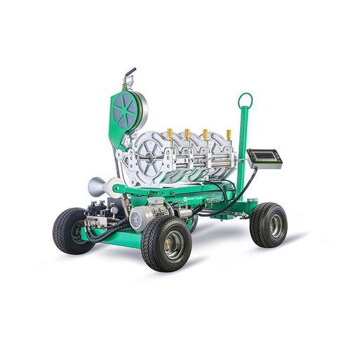 Macchina saldatrice di testa - Mazinger 355 - Hebei Mingmai Technology Co., Ltd. - a piastra riscaldante / automatica / con carrello