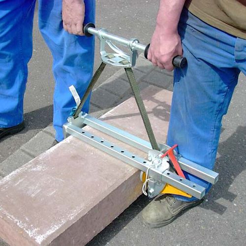 Pinza per sollevamento di pietre - 380 series - WIMAG GmbH - a blocco / verticale / manuale