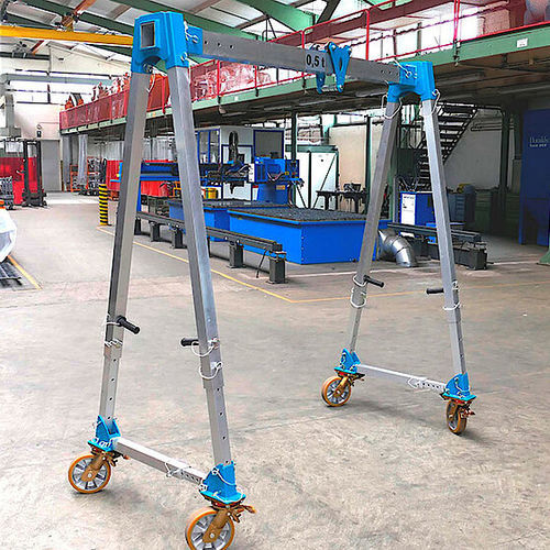 Gru a cavalletto mobile - 526 - WIMAG GmbH - in alluminio / leggera / telescopica