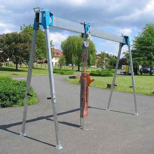 Gru a cavalletto in alluminio - 530 - WIMAG GmbH