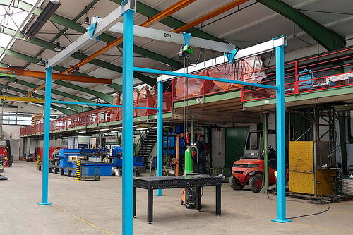 Gru a cavalletto in alluminio - 550 100 - WIMAG GmbH
