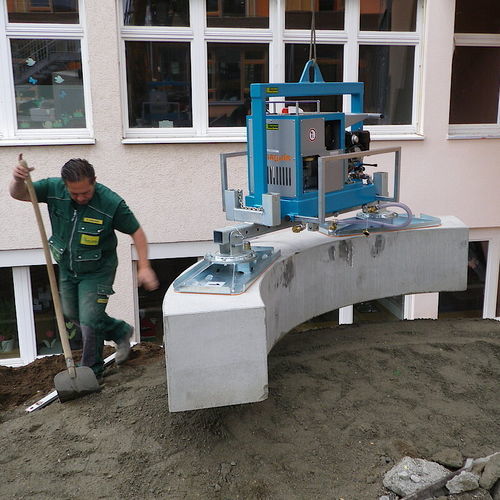 Ventosa di sollevamento per lamiera - 860  - WIMAG GmbH - per lastre di pietra / per lastre di calcestruzzo / per lastre in acciaio inossidabile