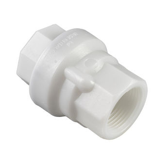 Valvola di ritegno a sfera - 0200700 series - Bucchi S.r.l. - per acqua / filettata / in plastica