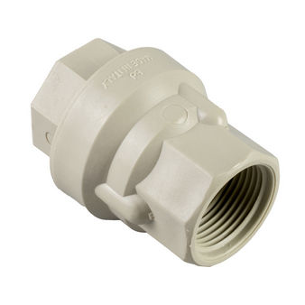 Valvola di ritegno a pistone - 0800704 series - Bucchi S.r.l. - per acqua / filettata / in polipropilene