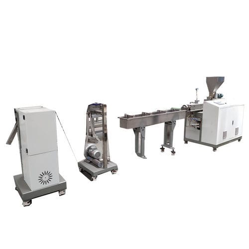 Granulatore bivite - ACC20  - Suzhou ACC Machine Co., Ltd. - con taglio frontale raffreddato ad aria / per PE / per PP
