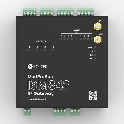 Gateway industriale - ModProBus ISM842 RF - ROLTEK TECHNOLOGY - di comunicazione / IoT / Ethernet