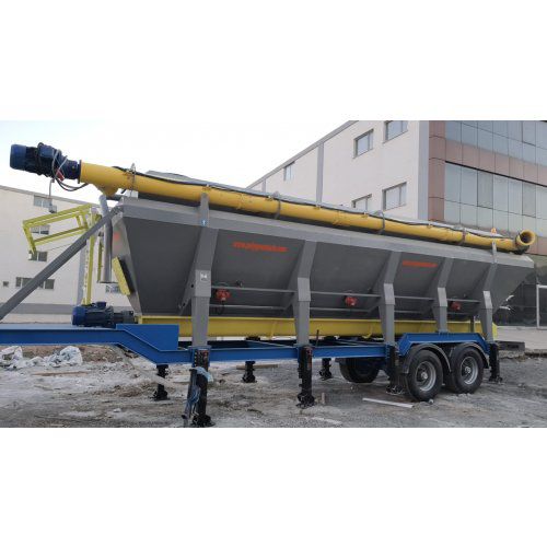 Silo orizzontale - Polygonmach - per cemento / per prodotti sfusi / di riempimento