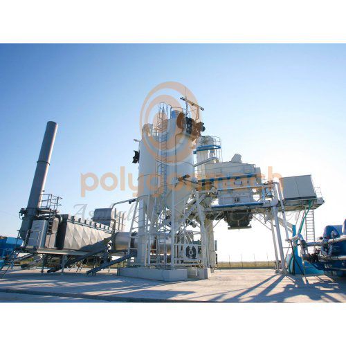 Impianto di produzione d'asfalto mobile - Polygonmach - continuo