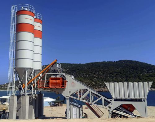 Centrale di betonaggio mobile - PMC30 - Polygonmach