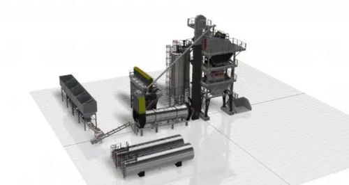 Impianto di produzione d'asfalto mobile - MBA 60-80 - Polygonmach
