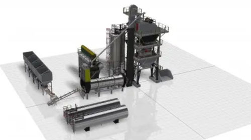 Impianto di produzione d'asfalto mobile - MBA 100-120 - Polygonmach