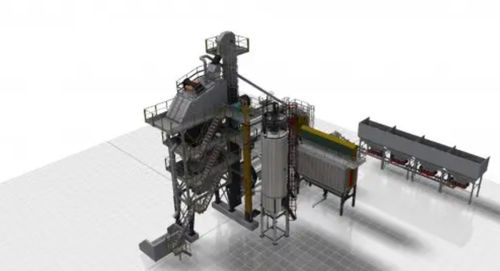 Impianto di produzione d'asfalto stazionario - PBA 140-160  - Polygonmach