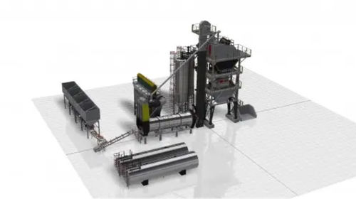 Impianto di produzione d'asfalto stazionario - PBA 240-320 - Polygonmach