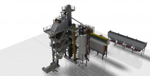 Impianto di produzione d'asfalto mobile - MBA 140-160 - Polygonmach