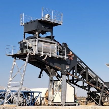 Centrale di betonaggio mobile - PMC120 - Polygonmach